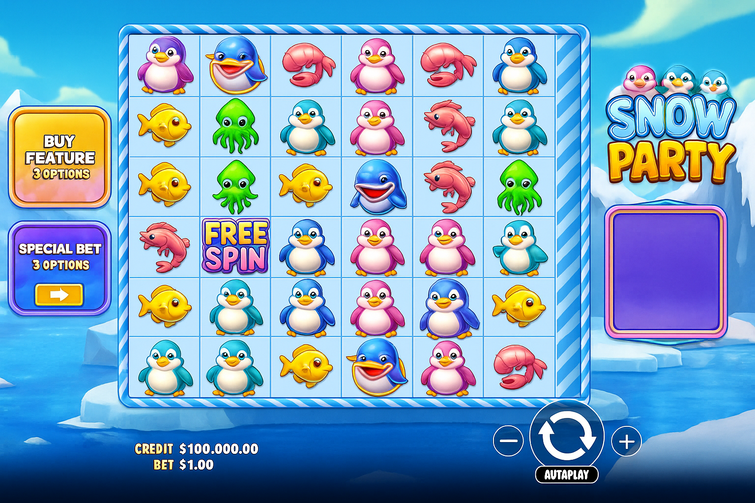 Snow Party gameplay